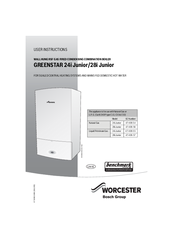 Worcester boiler greenstar 24i junior manual