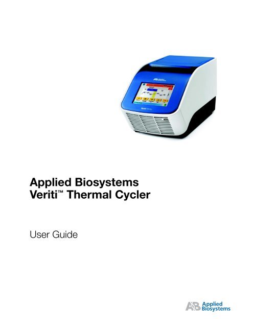 Abi 9700 thermal cycler user manual instructions
